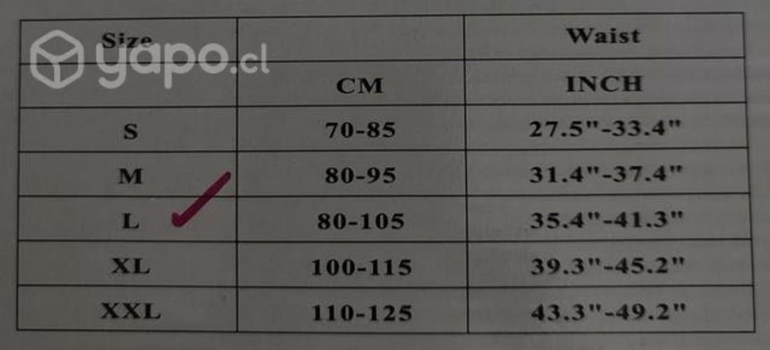 Corrector postura espalda