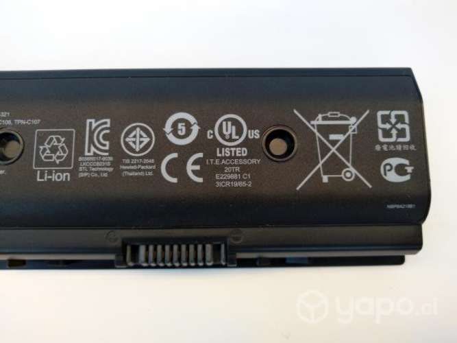 Batería Notebook HP Pavilion M6-1076la (Mo06)