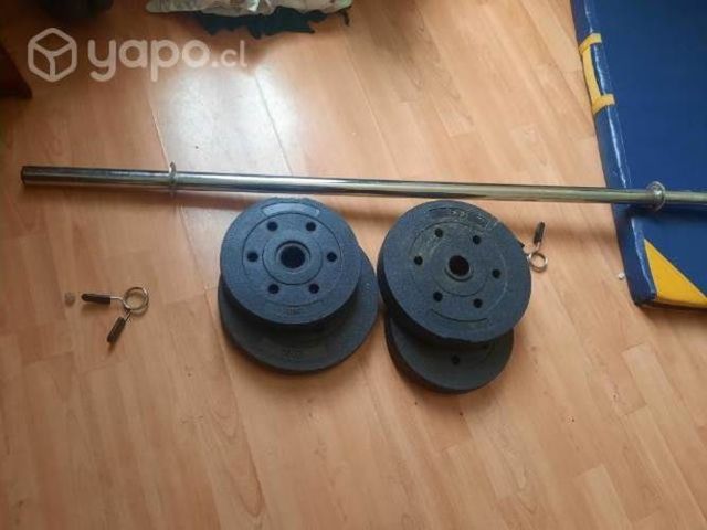 Barra + 30kg discos