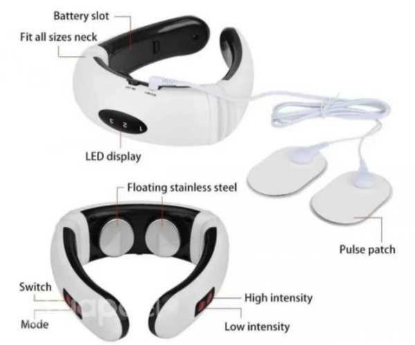 Estimulador Masajeador eléctrico de Cuello Digital