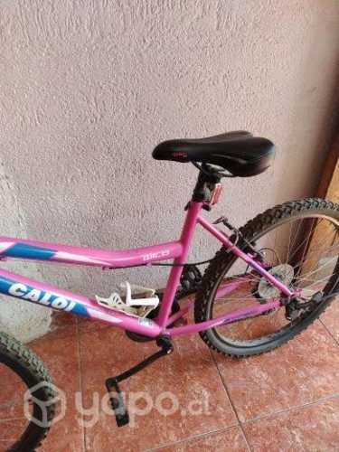 Bicicleta niña marca Caloi Aro 24