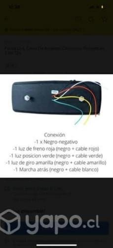 SET Focos para carro de arrastre