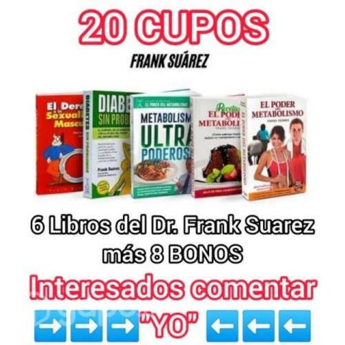 Pack libros promocion frank suarez