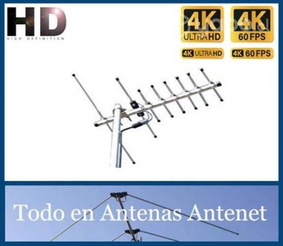 Antena de TV Ultra HD 4K