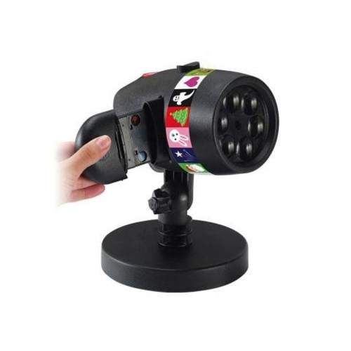 Foco Proyector Luz Led 12 Motivos Navidad