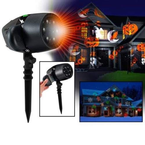 Foco Proyector Luz Led 12 Motivos Navidad