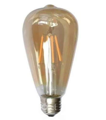 Ampolleta Led Vintage Retro 6w E27 Luz Cálida Fila