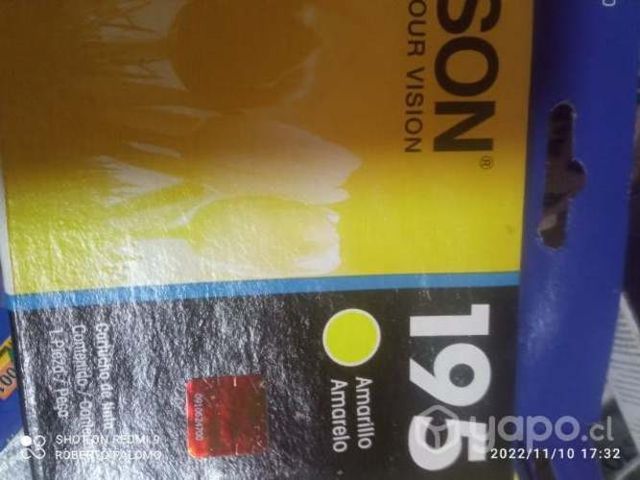 Tintas epson diversos modelos originales