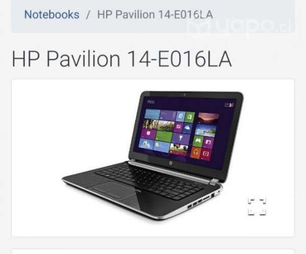 Compro hp pavilion 14 e016la
