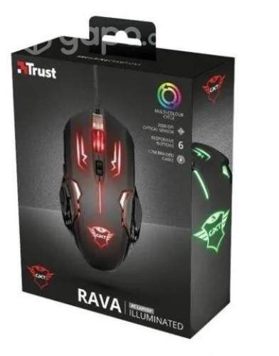 Mouse De Juego Trust Rava Gxt 108 Negro