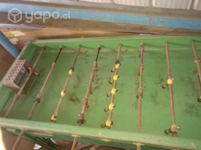 Taca taca y mesa de pin pong