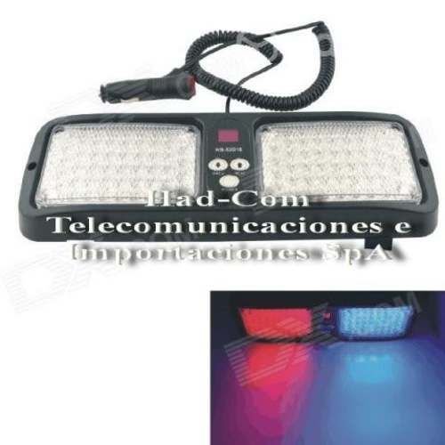 Baliza De Visera De 96 Led Ambar Para 12-24 Volts