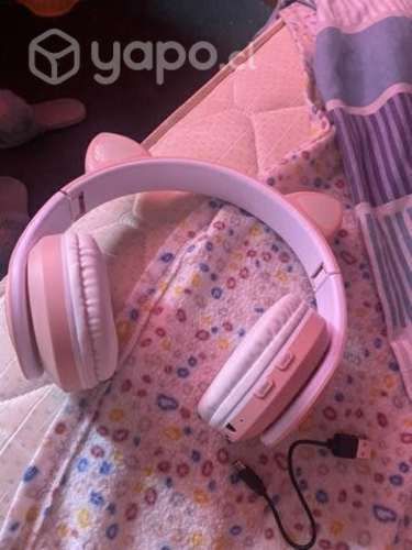 Audífonos inalámbricos gatito