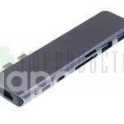 Hub Adaptador 7×1 Macbook Usb C Pro Air 4k Micro S