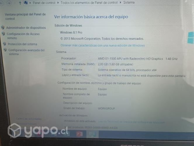 Compaq excelente estado