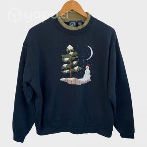 Poleron Navidad muñeco de nieve