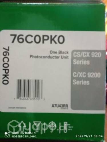 Unidad fotoconductor a Lexmark 76c0pk0 black