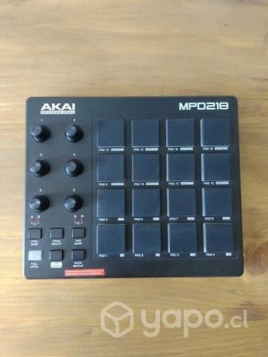 Akai mpd218 controlador MIDI para beatmakers