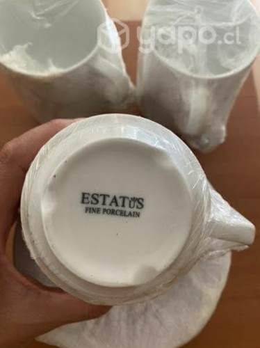 Taza y plato de café