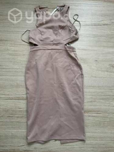 Vestido color palo rosa talla S