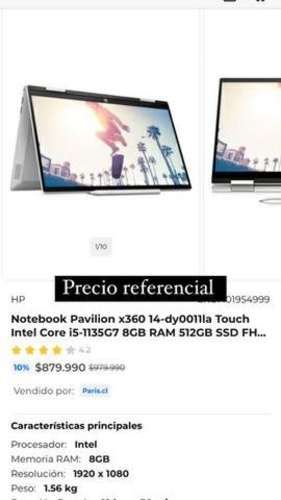 Computador HP 14 DH0002LA INTEL CORE I7