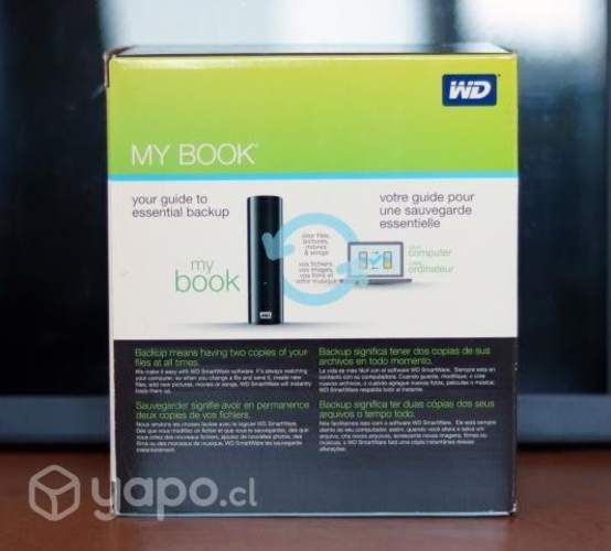 Disco Duro Externo Western Digital 3tb Como Nuevo
