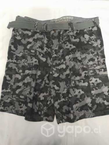 Pantalon corto Hombre militar