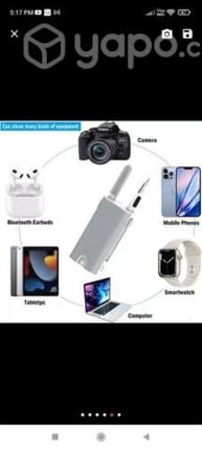 Kit 5 en 1 de limpieza auriculares y celular