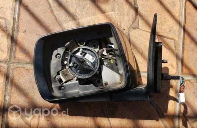 Espejo izquierdo cromo Mohave 2018 2020 sin vidrio