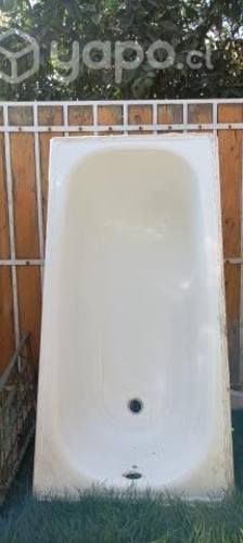 Tina grande blanca en muy buen estado impecable