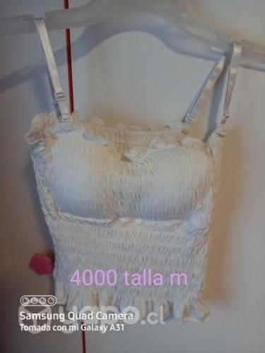 Crop top talla m