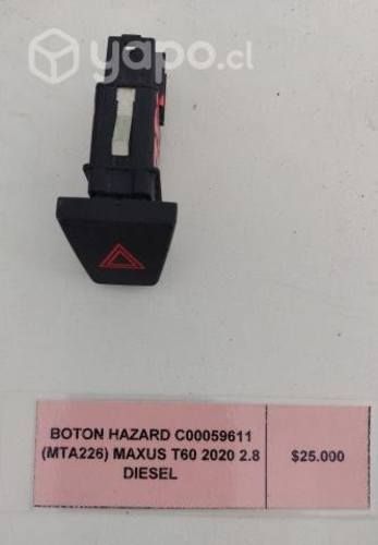 Boton Hazard C00059611 (MTA226) Maxus T60 2020 2