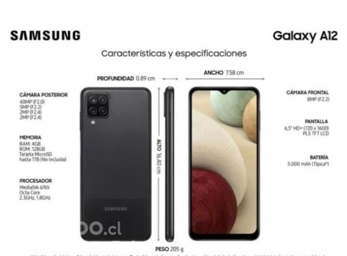 Celular a12 , 128 gigas