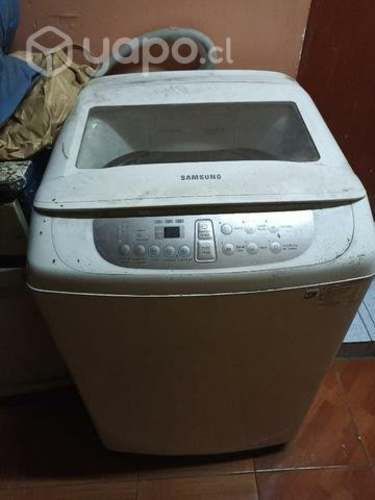 Lavadora funcionando