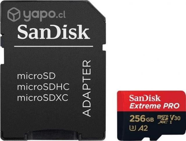 Sandisk Micro SD 256 GB Extreme Pro