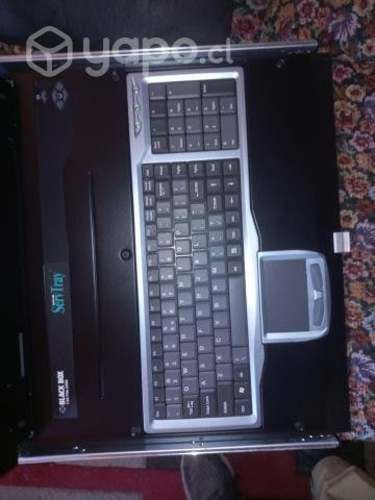 ServTray Cajón de consola LCD de 19&quot; y 8 puertos c