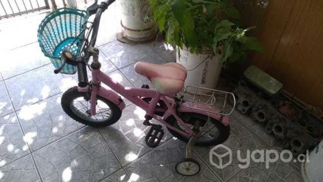 Bicicleta aro 12 de niña