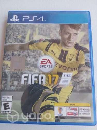 Juego ps4 fifa 17