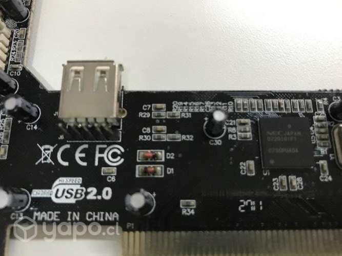 Tarjeta PCI USB 2.0