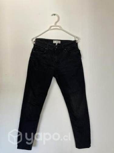 Skinny jeans negros mango talla 40