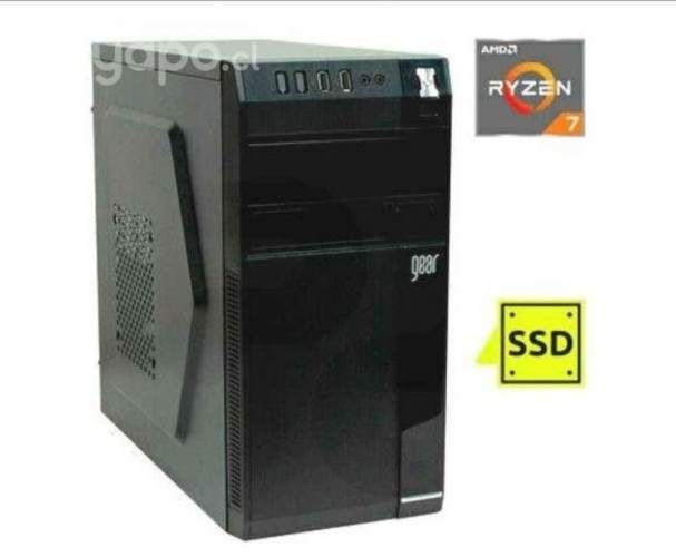 PC GAMER- AMD Ryzen 7 250GB SSD + 1TB HD