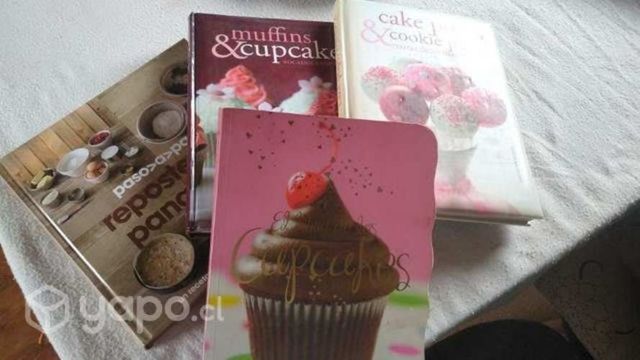 Set de libros de repostería