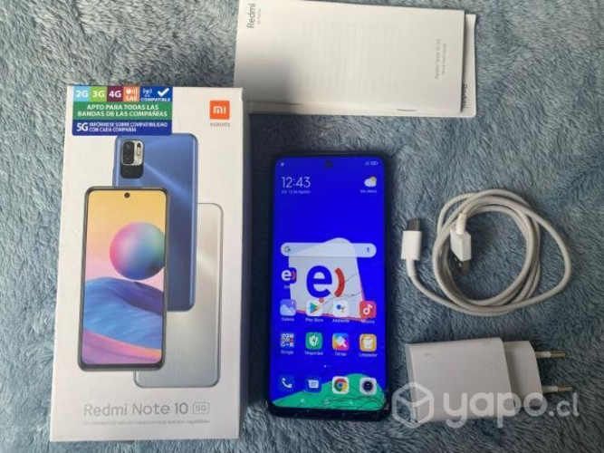 Celular Xaomi Redmi Note 10 pantalla quebrada