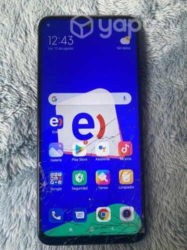 Celular Xaomi Redmi Note 10 pantalla quebrada