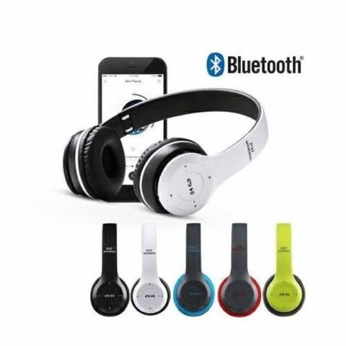Audífonos Bluetooth P47 Inalámbricos Radio FM