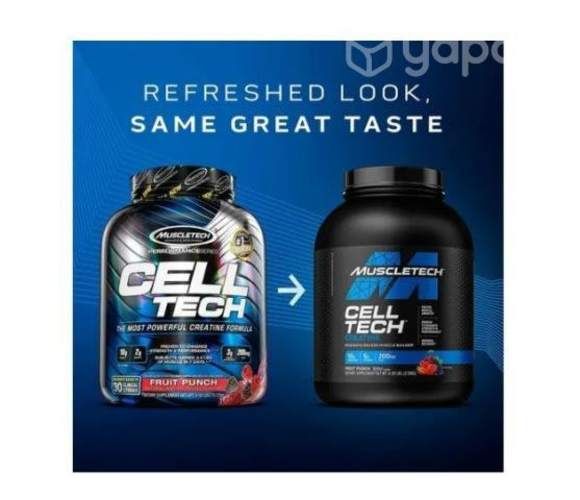 Cell Tech Muscletech - 6 Libras - 54 Servicios