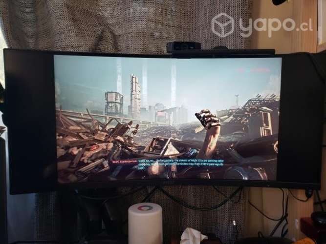 Monitor msi 34&quot; panel curvo poco uso