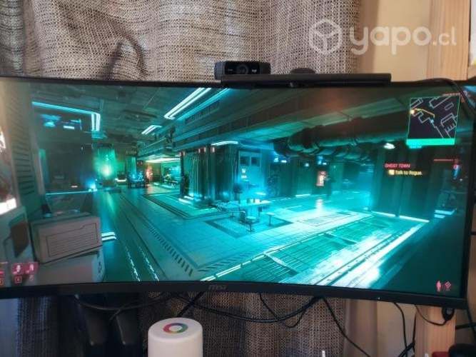 Monitor msi 34&quot; panel curvo poco uso