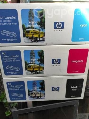 Toner hp originales serie 4500-4550