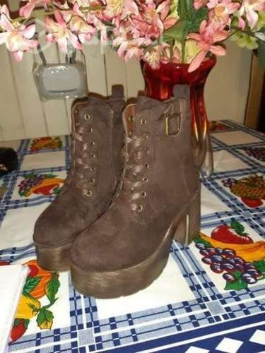 Botines Cafes Nuevos